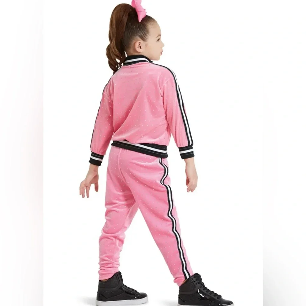 Weissman Showtime “Apple Bottom Jeans” Costume – Child Medium Pink/Black